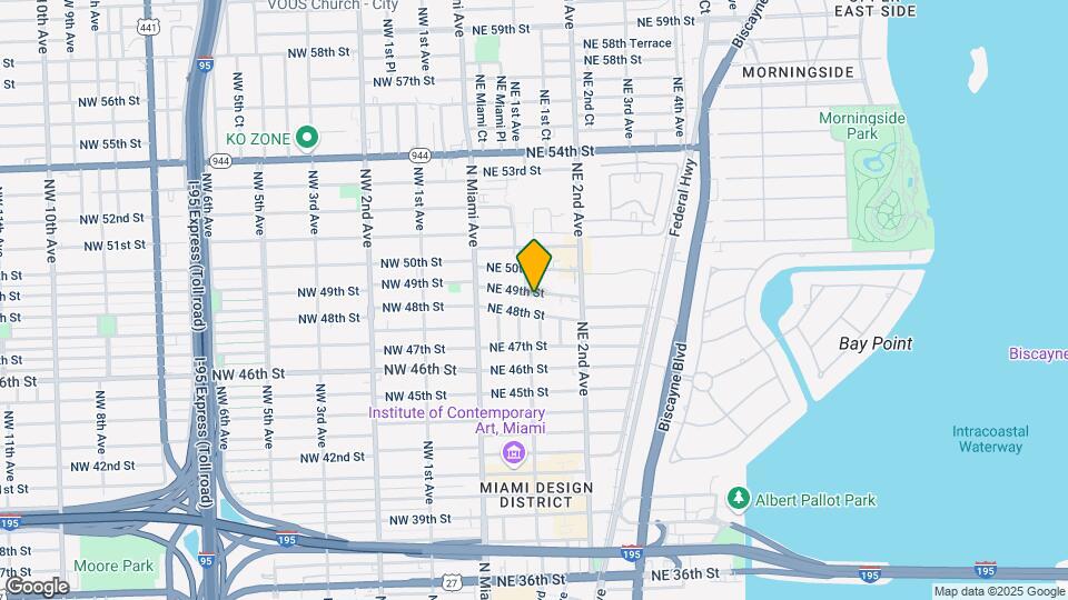 120 NE 49th St Map and Location Details