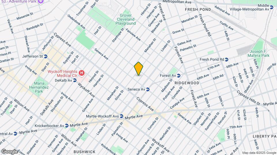 1813 Linden St Mapa y Detalles de la Ubicación