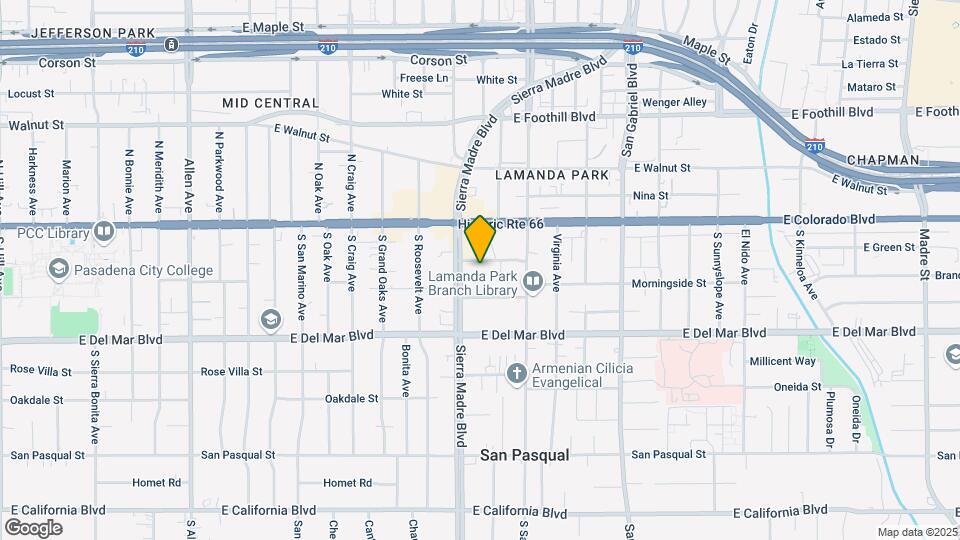 2418 Mohawk St Map and Location Details