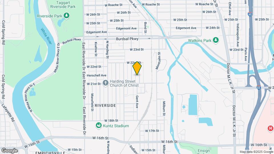 2130 Gent Ave Mapa y Detalles de la Ubicación