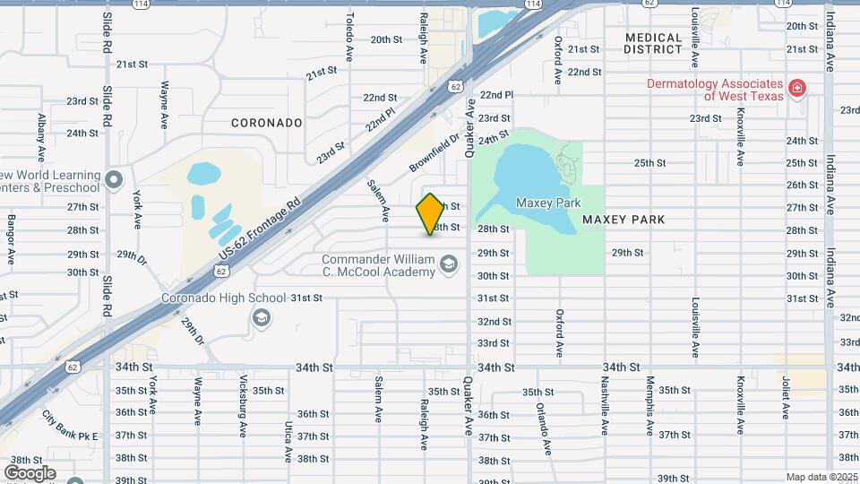 4418 29th St Map and Location Details