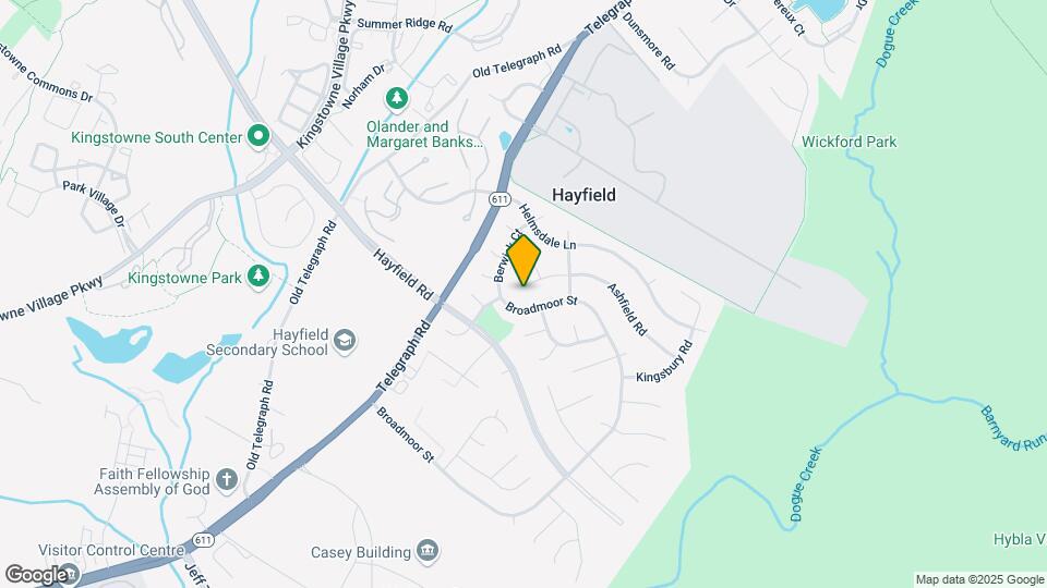 5811 Ashfield Rd Map and Location Details