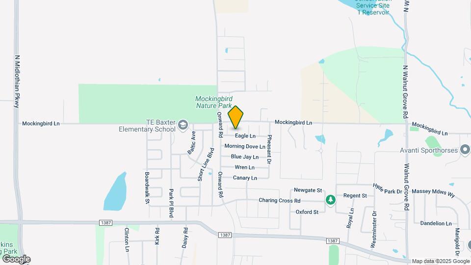 1133 Finch Cir Map and Location Details