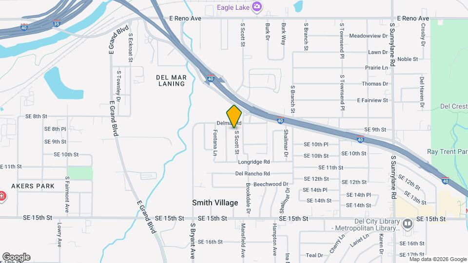 813 S Scott St Map and Location Details