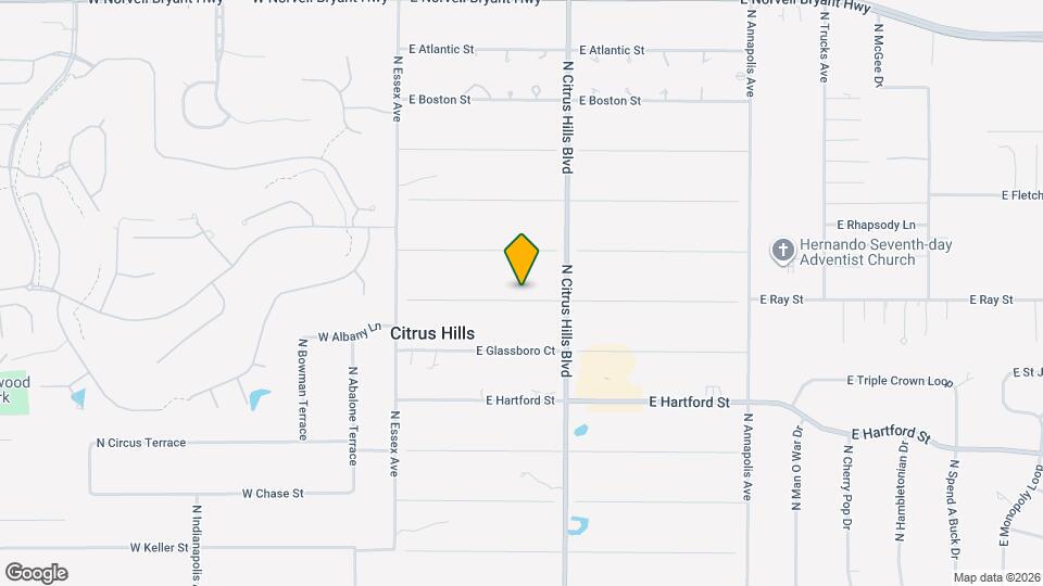 335 E Falconry Ct Map and Location Details