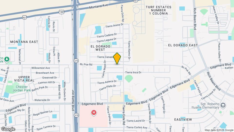 12369 Tierra Apache Rd Map and Location Details