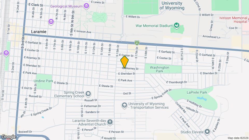 706 S 16th St Map and Location Details
