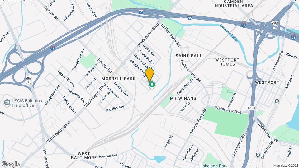 2129 Parksley Ave Map and Location Details