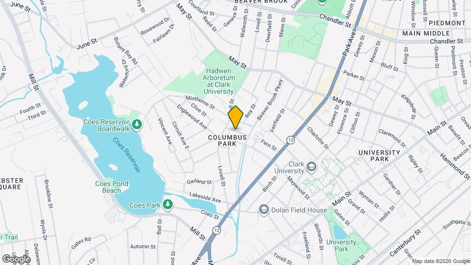 9 Thayer St Map and Location Details