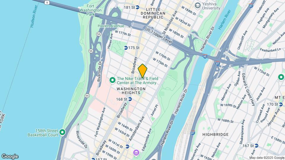 563-565 W 171st St Mapa y Detalles de la Ubicación