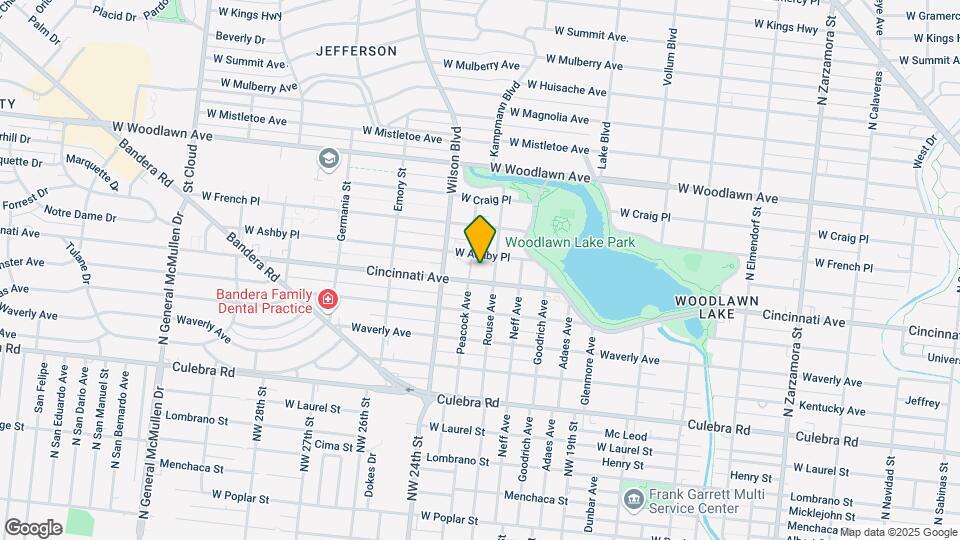 Woodlawn Pines Mapa y Detalles de la Ubicación