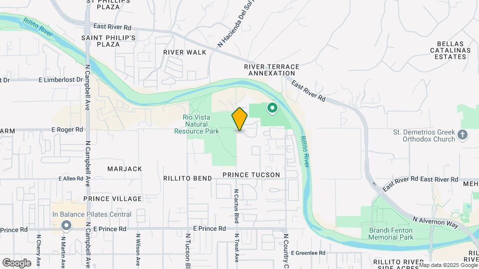 2812 E Sierra Vista Rd Map and Location Details