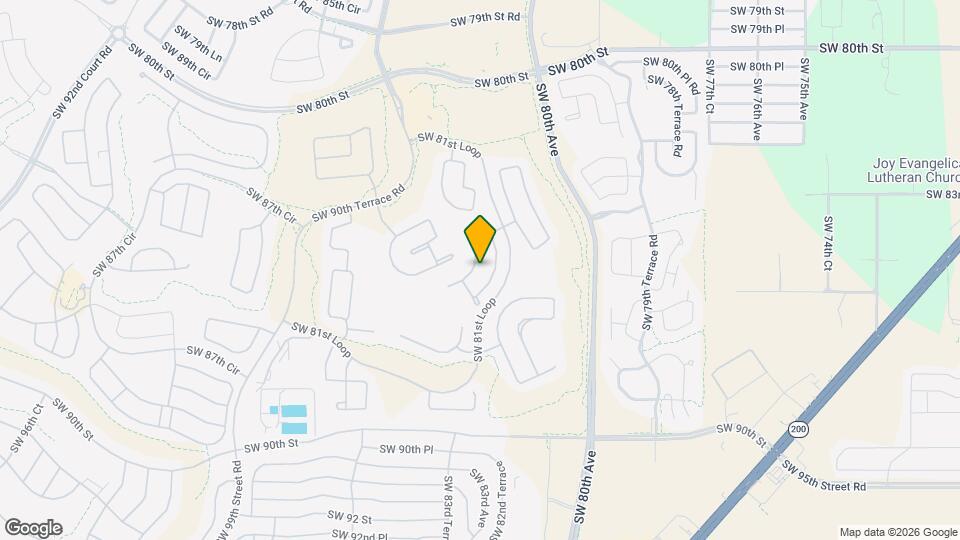 8328 SW 84th Place Rd Map and Location Details