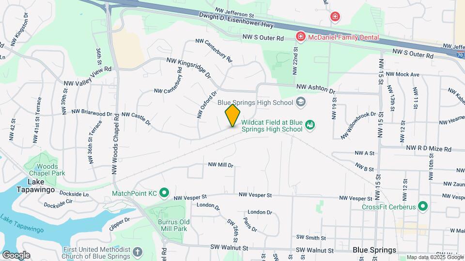 2600 NW Castle Dr Map and Location Details