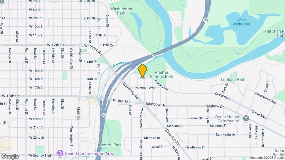 1611 Schreiber St Map and Location Details