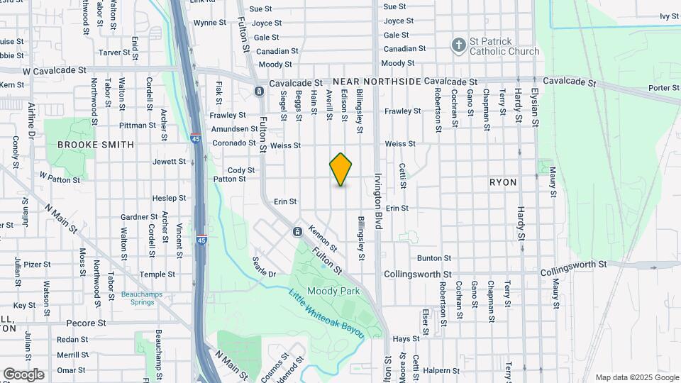 4101 Edison St Map and Location Details