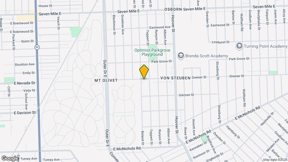 11314 Greiner St Map and Location Details