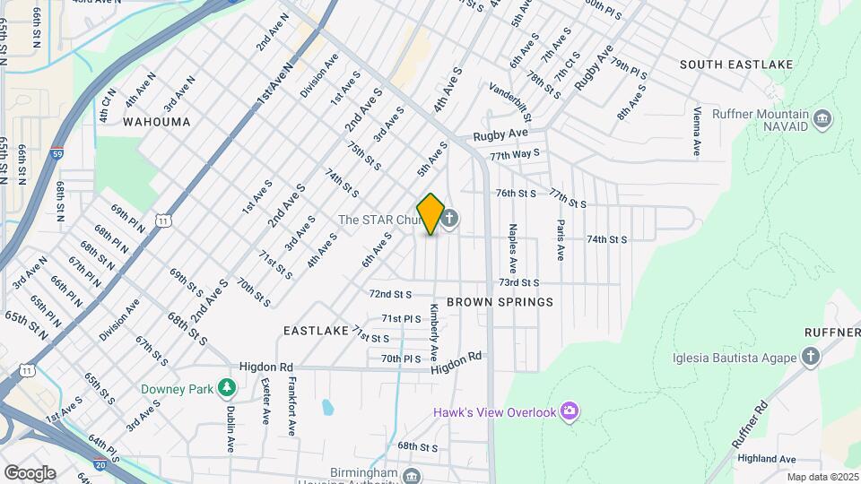 7330 Kimberly Ave Map and Location Details