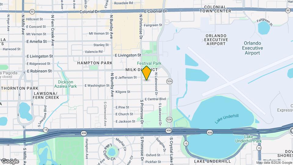 2815 E Washington St, Unit 2815 Mapa y Detalles de la Ubicación