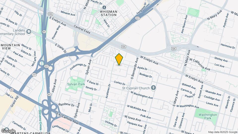 1261-1267 Balboa Ct Map and Location Details
