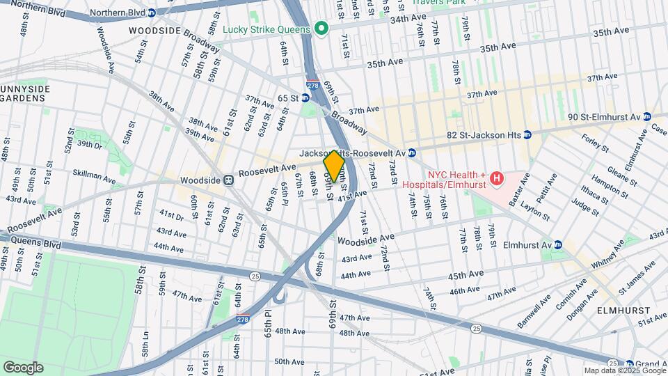 4043 69th Street Map and Location Details
