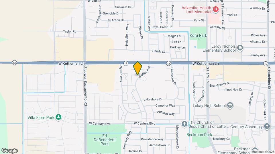 Lakeview Condominium Rentals Map and Location Details