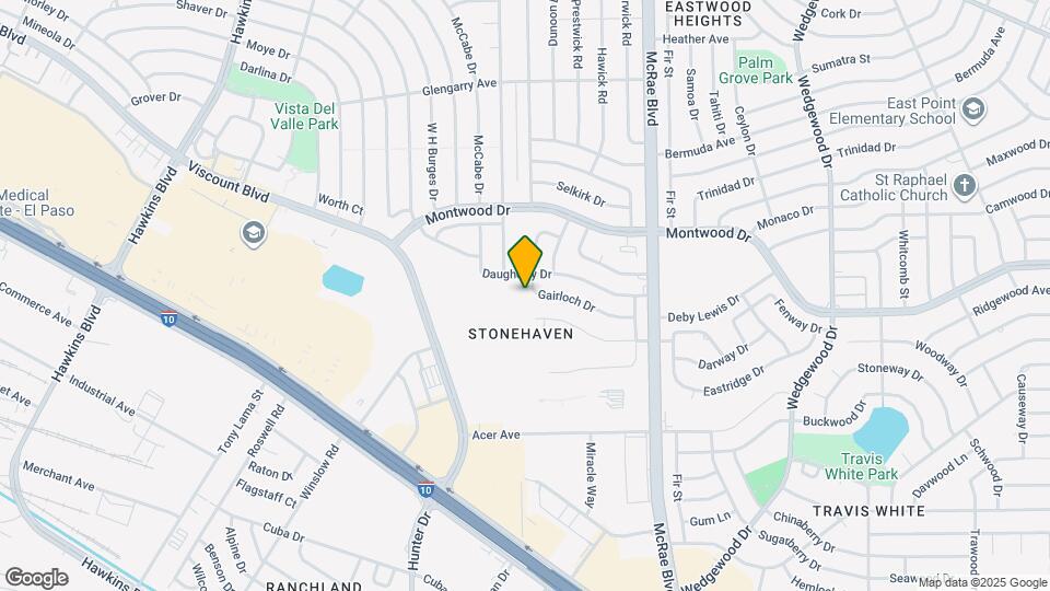 9508 Gairloch Dr Map and Location Details