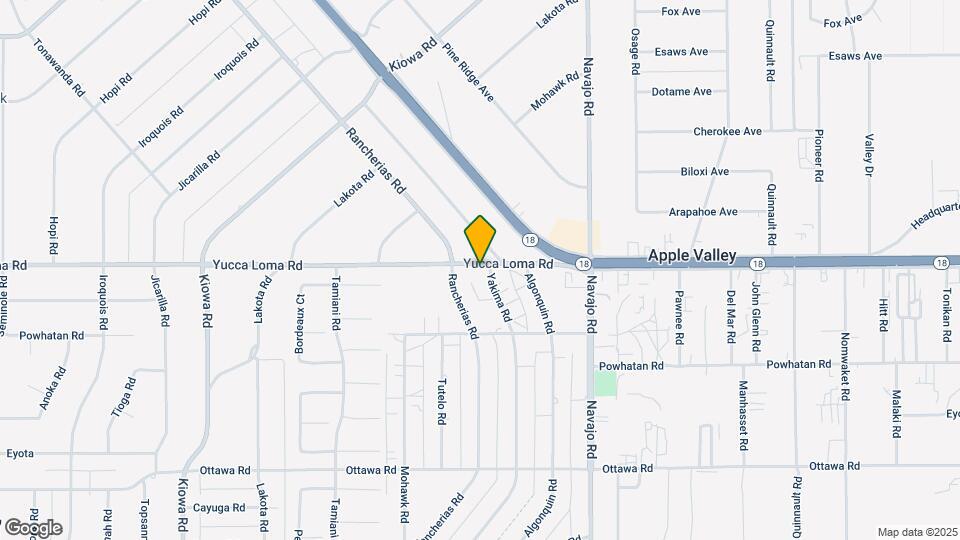 21463 Yucca Loma Rd Map and Location Details