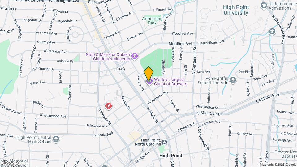 514 N Hamilton St Map and Location Details