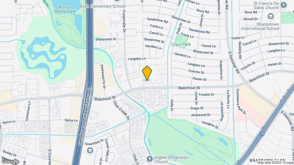 9393 Westwood Village Dr Map and Location Details