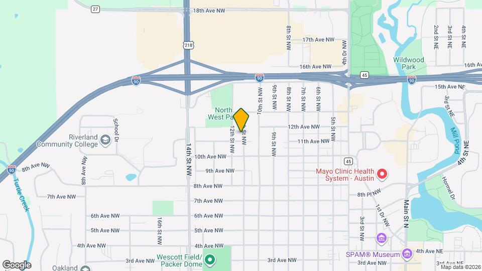 1203 11th St NW Map and Location Details