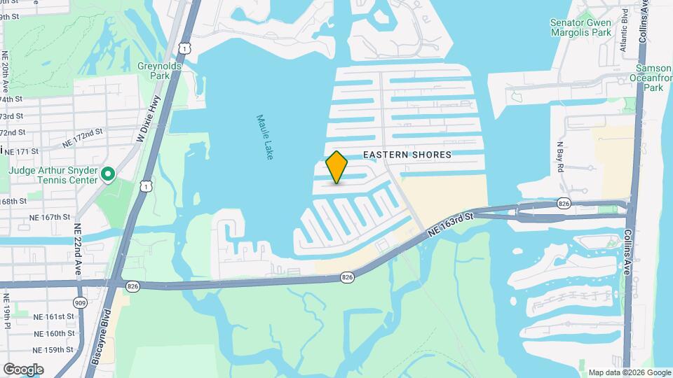 3200 NE 165th St Map and Location Details