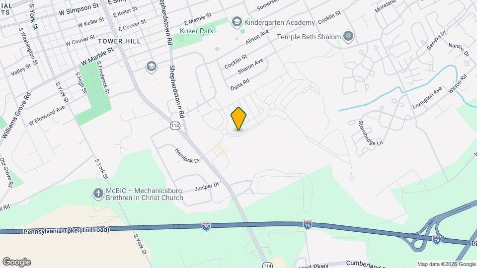 3246 Parade St Map and Location Details