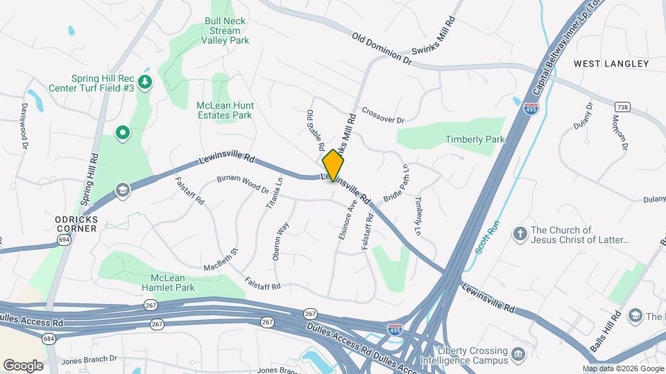 7806 Birnam Wood Dr Map and Location Details