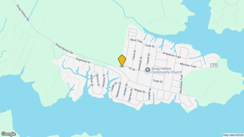 1187 Snug Harbor Rd Map and Location Details