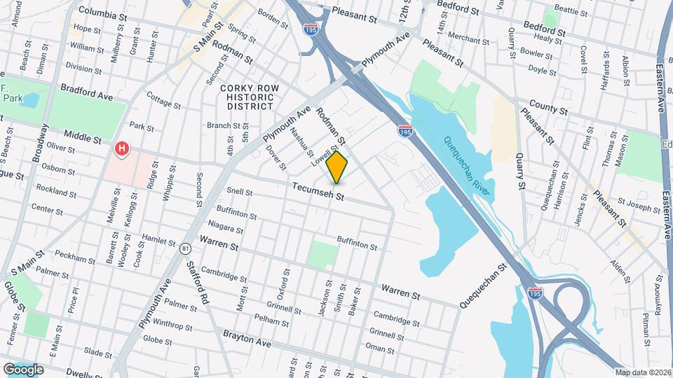 170 Lawrence St Map and Location Details