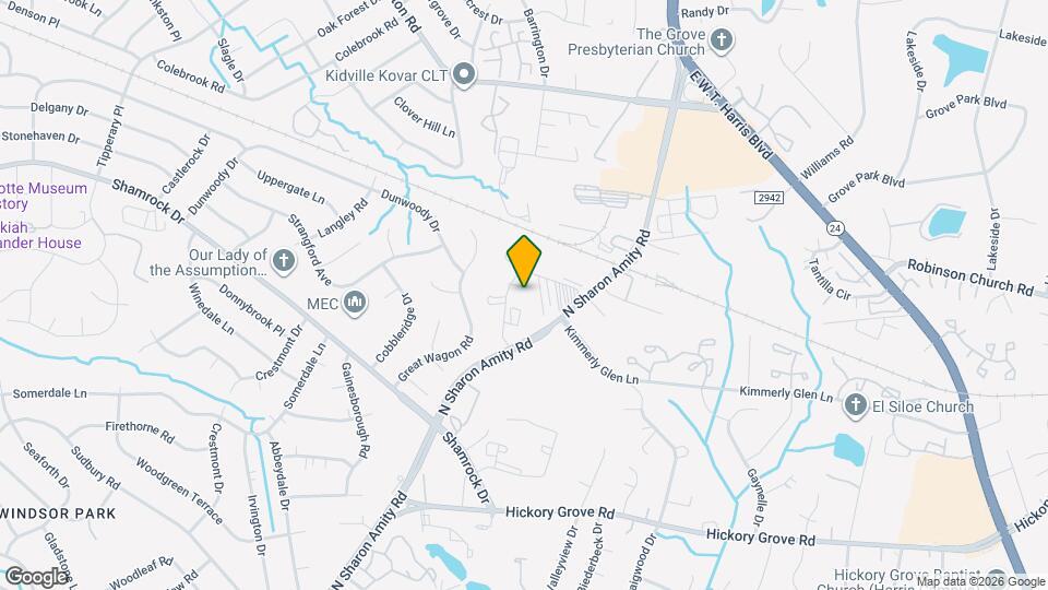 4517 Sharon Chase Dr, Unit F Map and Location Details