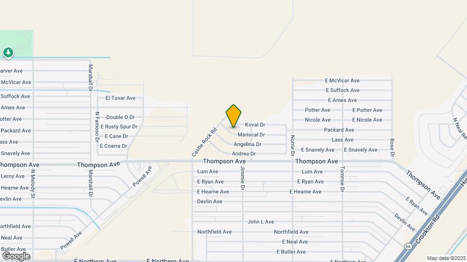 3601 Mariscal Dr Mapa y Detalles de la Ubicación