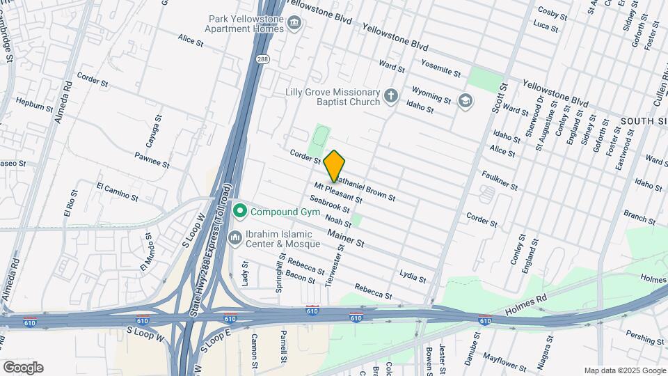 3537 Mt Pleasant St Map and Location Details