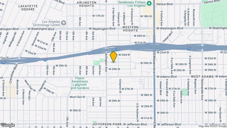 2244 W 24th St Map and Location Details