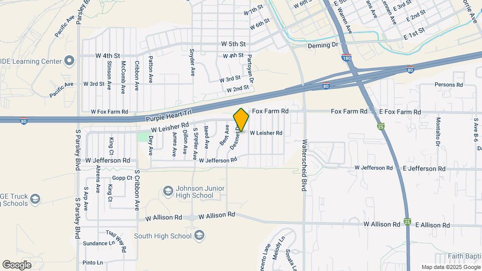 221 Desmet Dr Map and Location Details