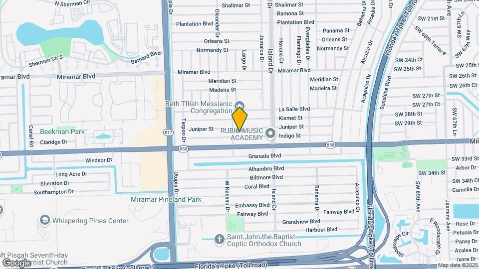7787 Indigo St Map and Location Details