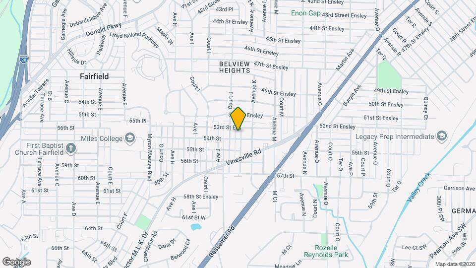 5312 Terrace J Map and Location Details