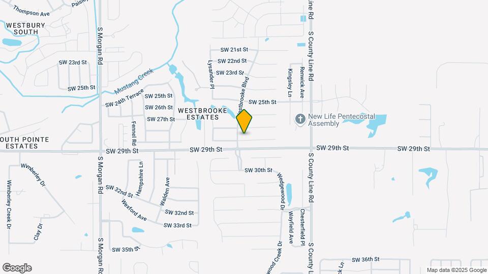 9217 SW 28th St Map and Location Details