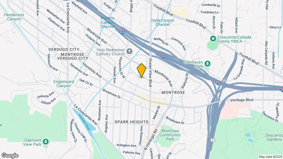 2324 Mira Vista Ave Map and Location Details