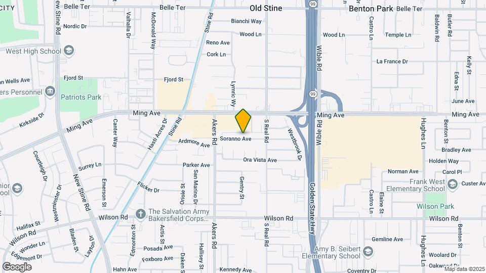 3836 Soranno Ave Map and Location Details
