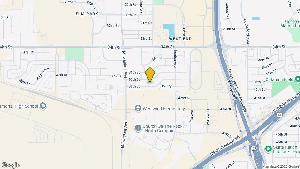 6154 38th St Map and Location Details