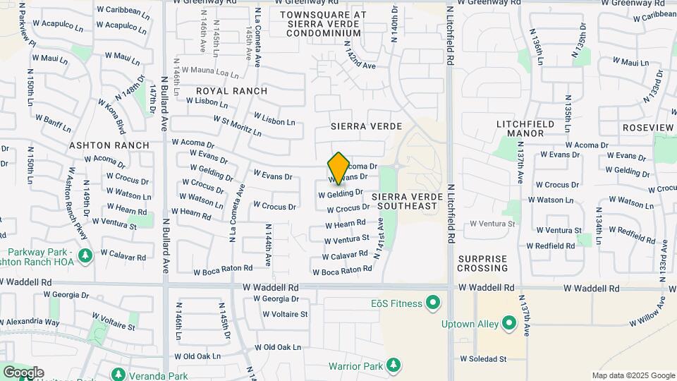 14214 W Gelding Dr Map and Location Details