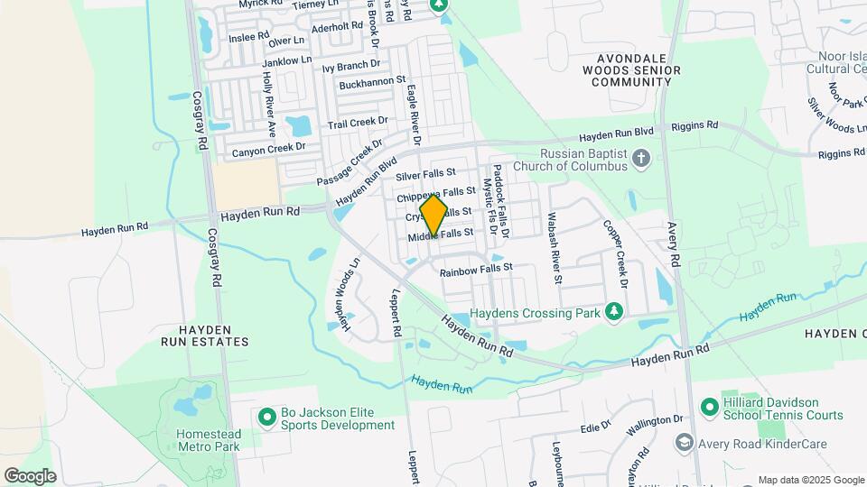 5280 Cross River Falls Blvd Map and Location Details