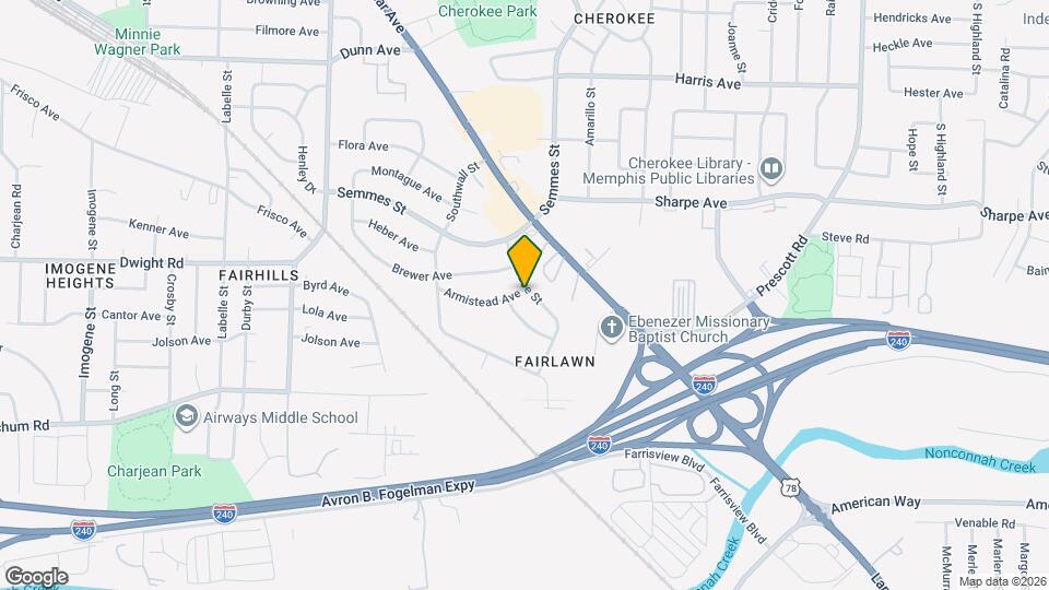 1771 Wildrose St Map and Location Details